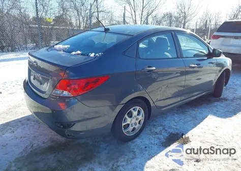 2013 Hyundai Accent Gls z USA, uszkodzony, nr VIN KMHCT4AE1DU413772